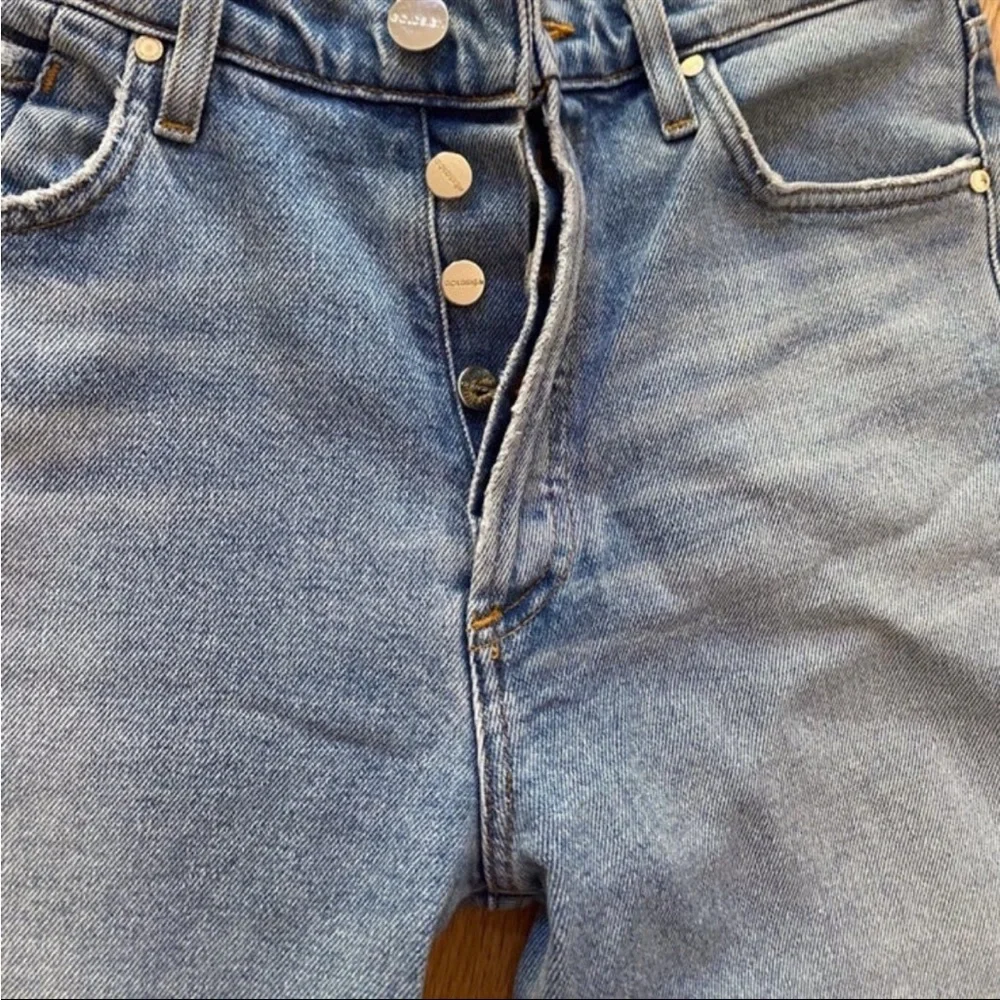 GOLDSIGN • Button-Fly Boyfriend Jeans W26 - Picture 2 of 4